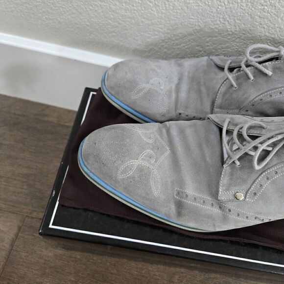 CESARE PACIOTTI LIGHT SPORTY OXFORDS ITALIAN LEATHER MENS SHOES Size 12 main image 9